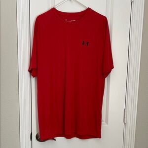 Under Armour Men's Bold Red Short Sleeve Tee